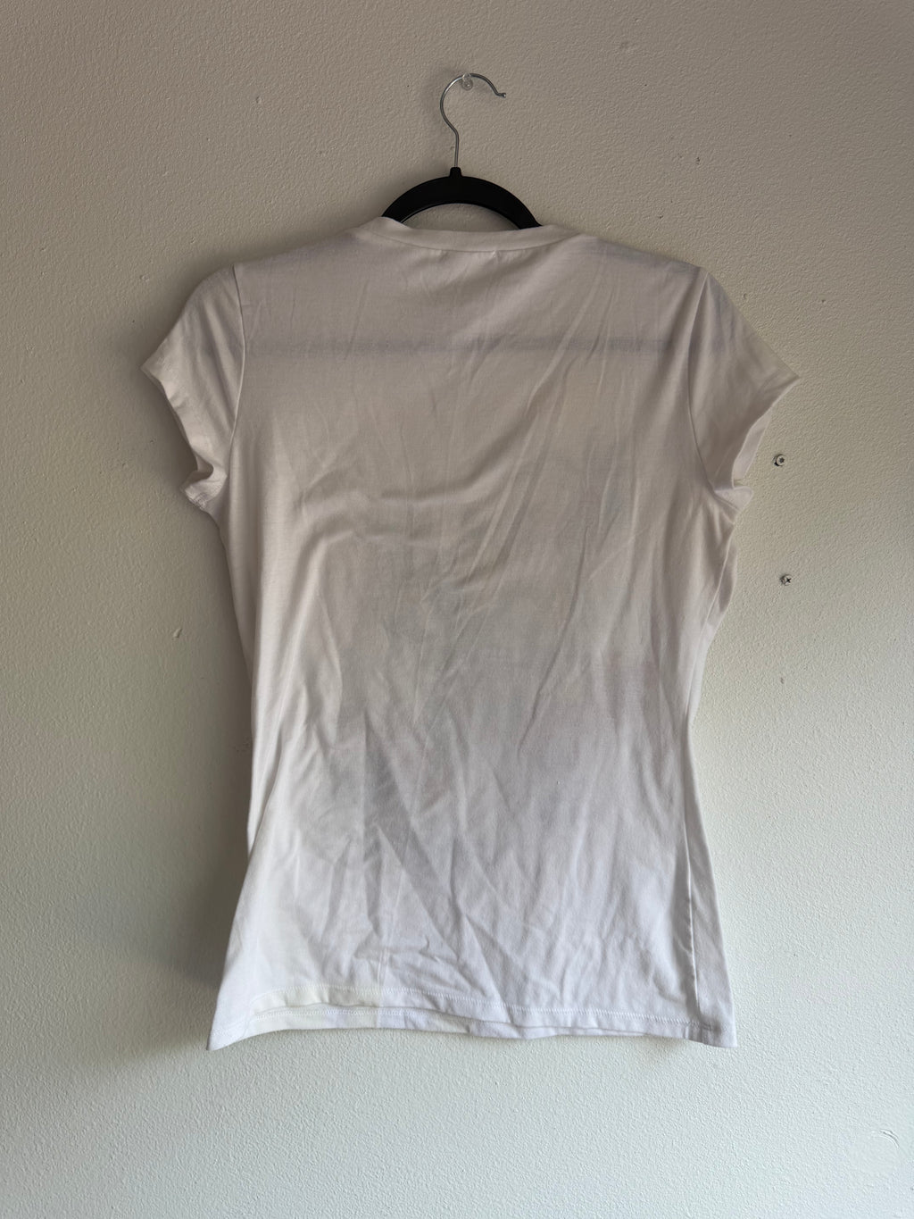 2000s floral baby tee - L