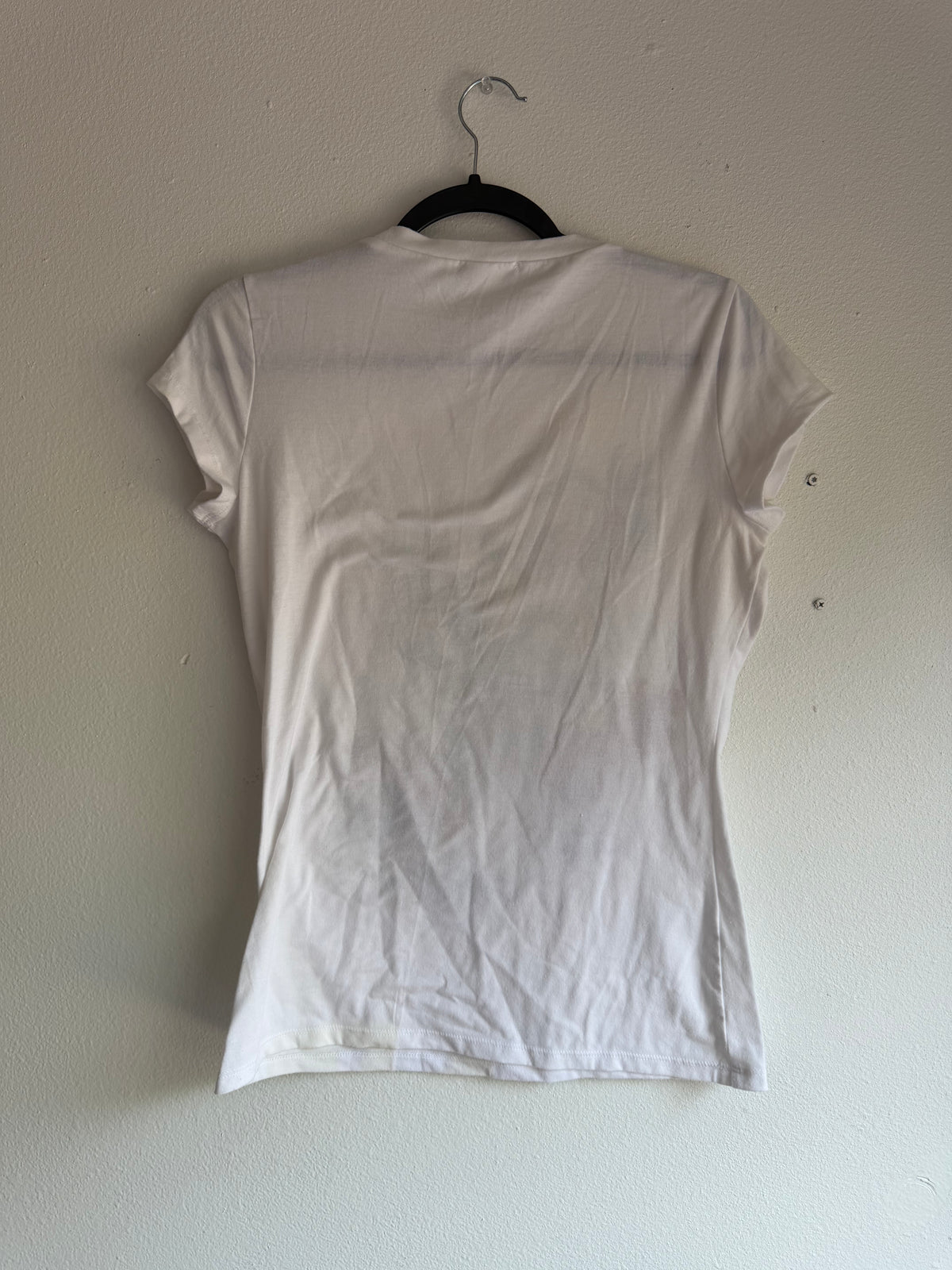 2000s floral baby tee - L