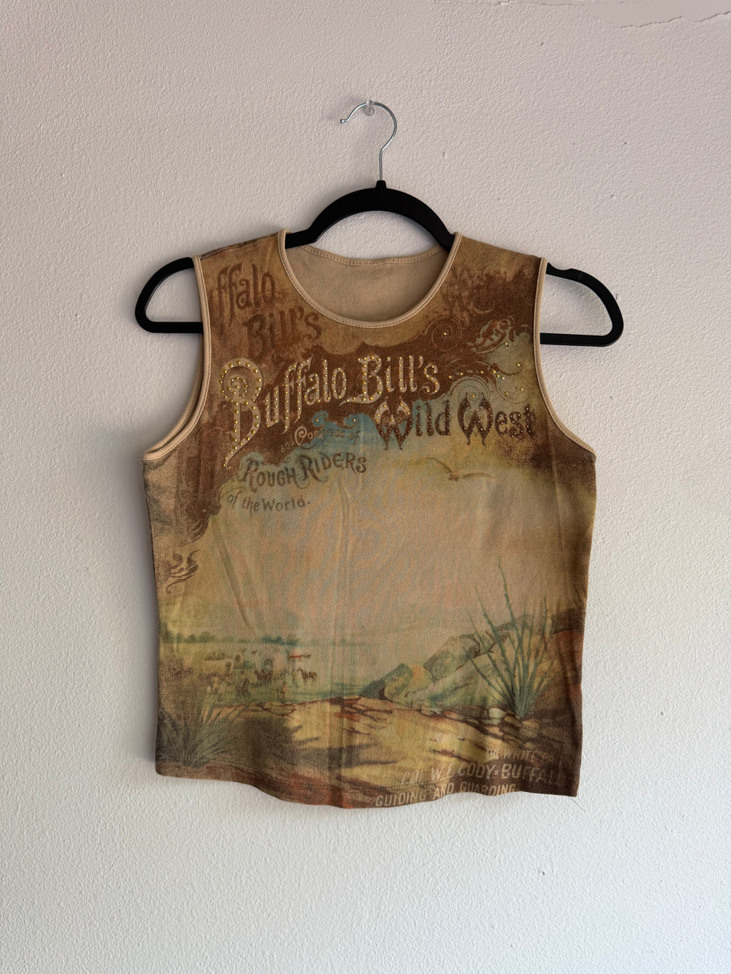 2000s Buffalo Bills Wild West tank top - M/L