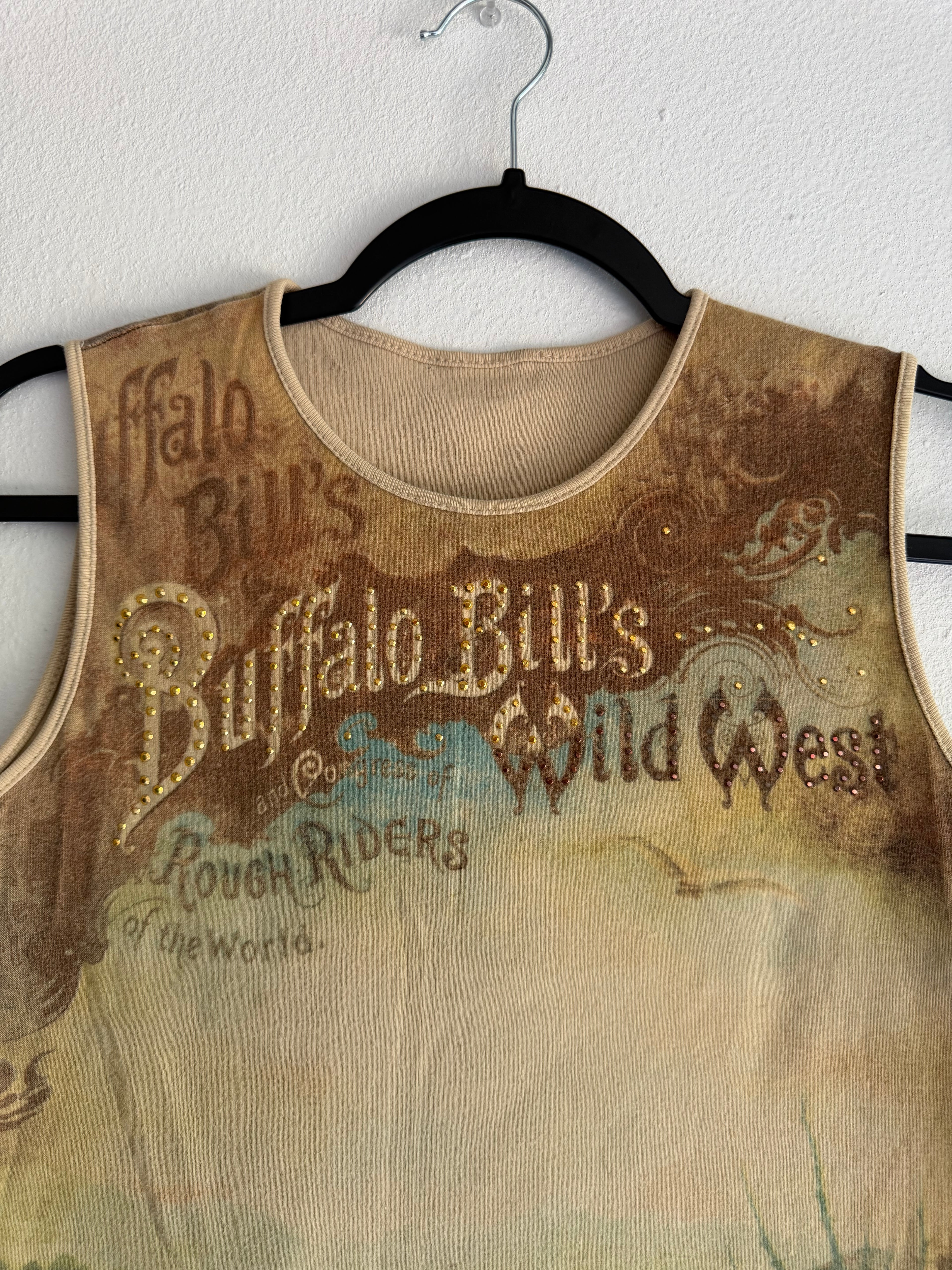 2000s Buffalo Bills Wild West tank top - M/L
