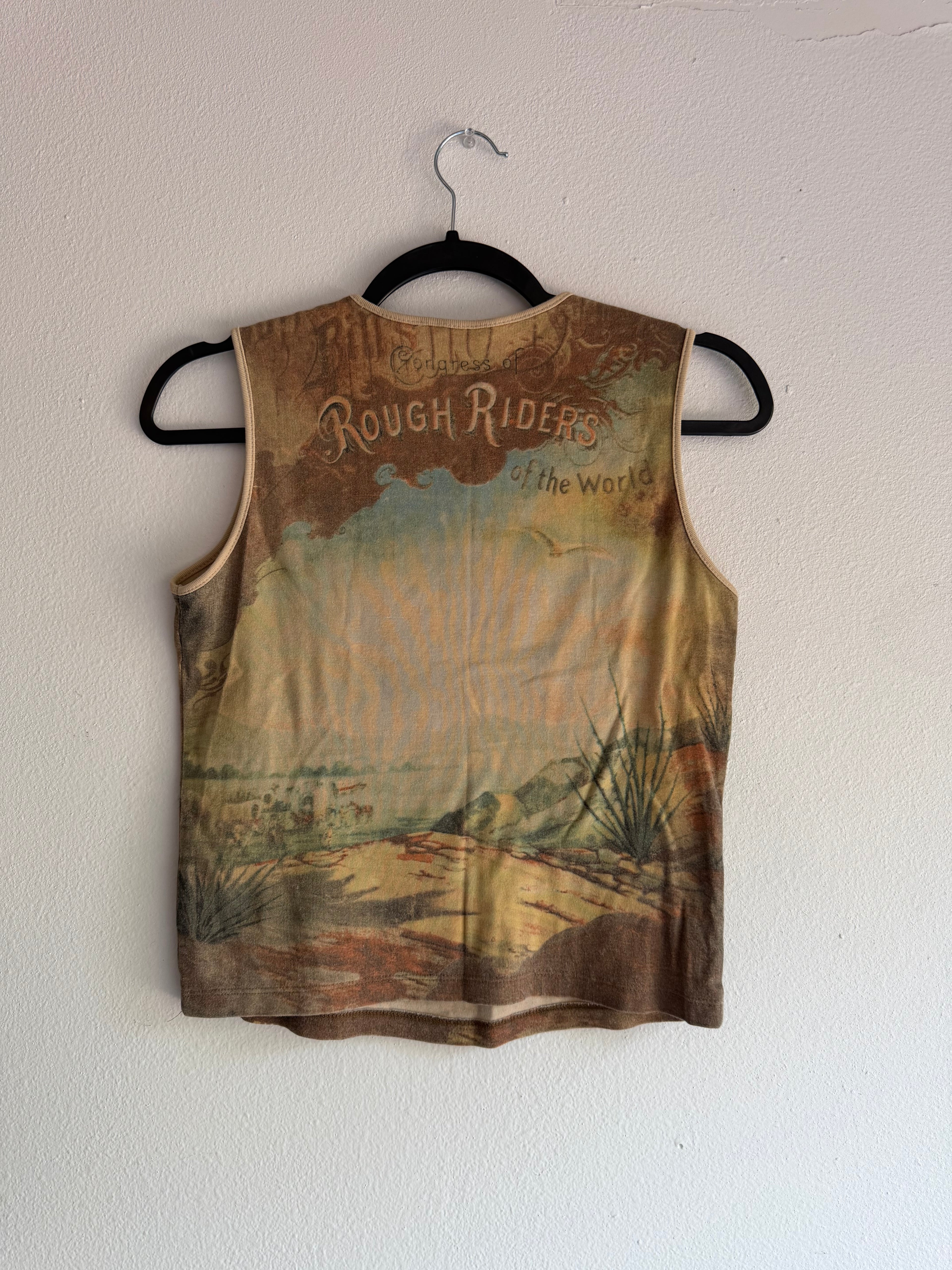 2000s Buffalo Bills Wild West tank top - M/L