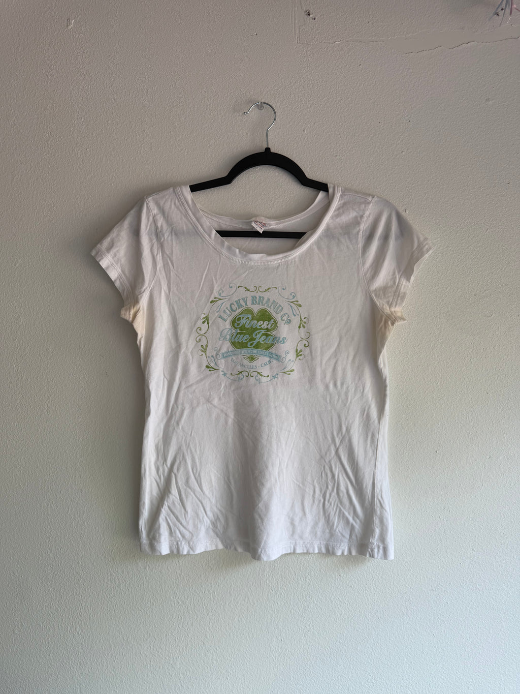 vintage Lucky Brand Baby tee - L