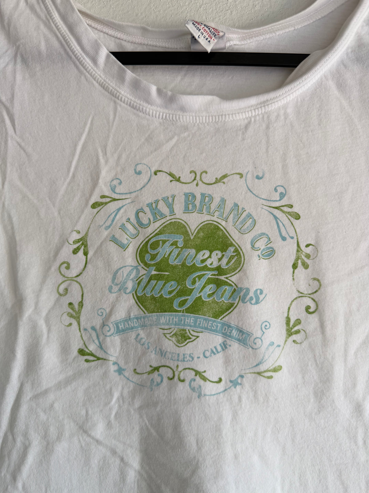 vintage Lucky Brand Baby tee - L