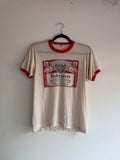 Vintage 70s Budweiser ringer tee