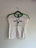 2000s american eagle Silver lake v neck top - M