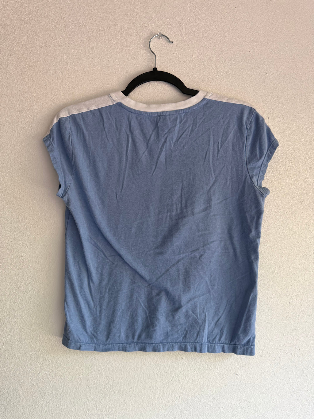 2000s american eagle v neck top - M